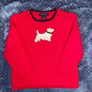 Land’s End 4t dog sweater
